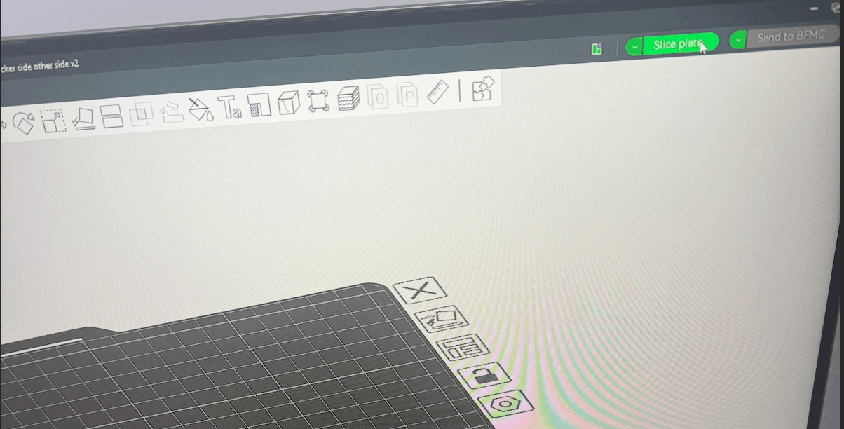 Slicing preview screenshot